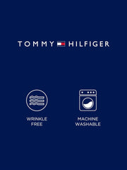 Tommy Hilfiger Men's Slim Fit Non Iron Solid Dress Shirt - Amazon Exclusive