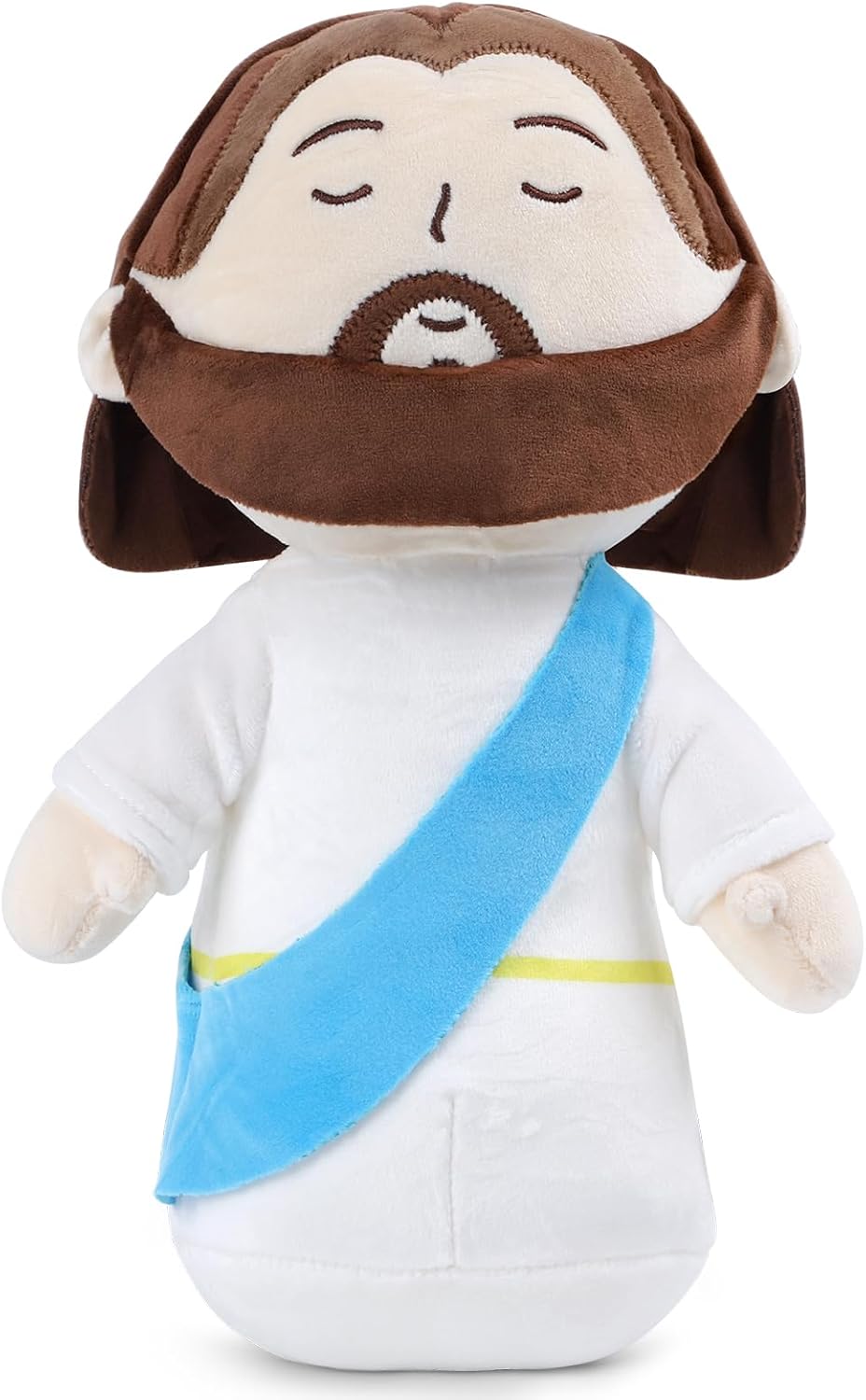 Jesus Plush Stuffed Doll - 11 Inch My Friend Jesus Plushie Doll Christian Religious Stuffed Toys Bible Savior Jesus Plushy Pillow Christmas Easter Birthday Baptisms Gifts for Kids Boys