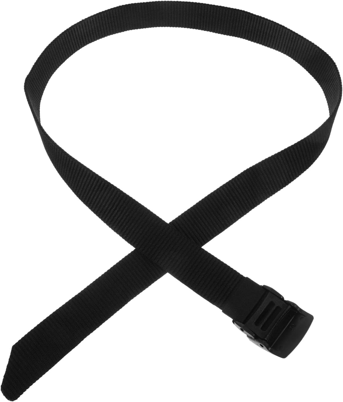 Nylon Belt for Men Casual Waist Belt Plastic Buckle Lightweight Breathable