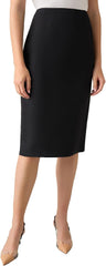 Kasper Women's Stretch Crepe Skimmer Skirt