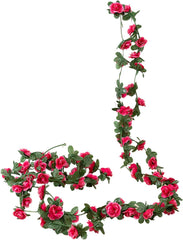 Spring Easter Artificial Flowers for Decoration Artificial Plants Indoor OutdoorArtificial Peony Vine Flowers Garland Hanging Silk Plants Vine for Wedding Arch Party Garden Home Bedroom(n199)