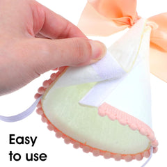 Half Birthday Hat, Bow Glitter Pink Princess Cone Crown, Boho Sweet Party Hat with Bow, 6 Months Birthday Small Decoration, Cake Parties Photo Props, Pink Party Supplies