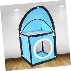 Milisten Double Oxford Fabric Cat Tree with Tunnel Scratching Post and Cozy Bed Indoor Cat Furniture Protecting Sofas and Furniture from Scratches