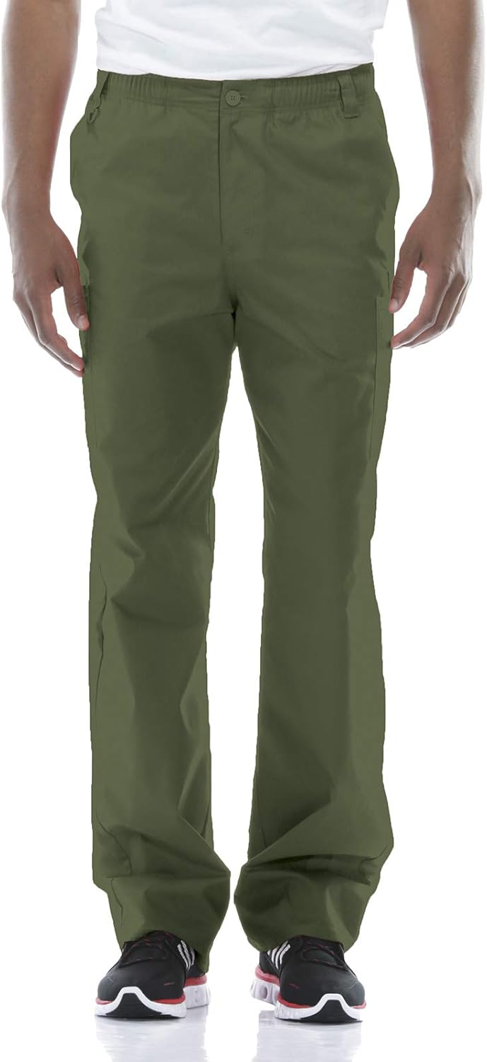 Dickies Men's Pull-On Pant with 7 Pockets Elastic Waistband with Button Closure 81006