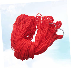 HANABASS 2pcs Nylon Camping Swing Hammock Portable Outdoor Leisure Bed Hanging Nap Bed for Camping Hiking Picnic