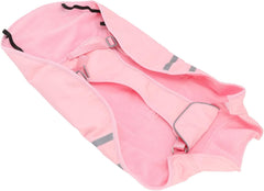 Dog Raincoat, Dog Rain Jacket Rain Apparel Small Raincoat Windproof Strong Reflective Strip Vest for Large Medium Small Puppies (S)