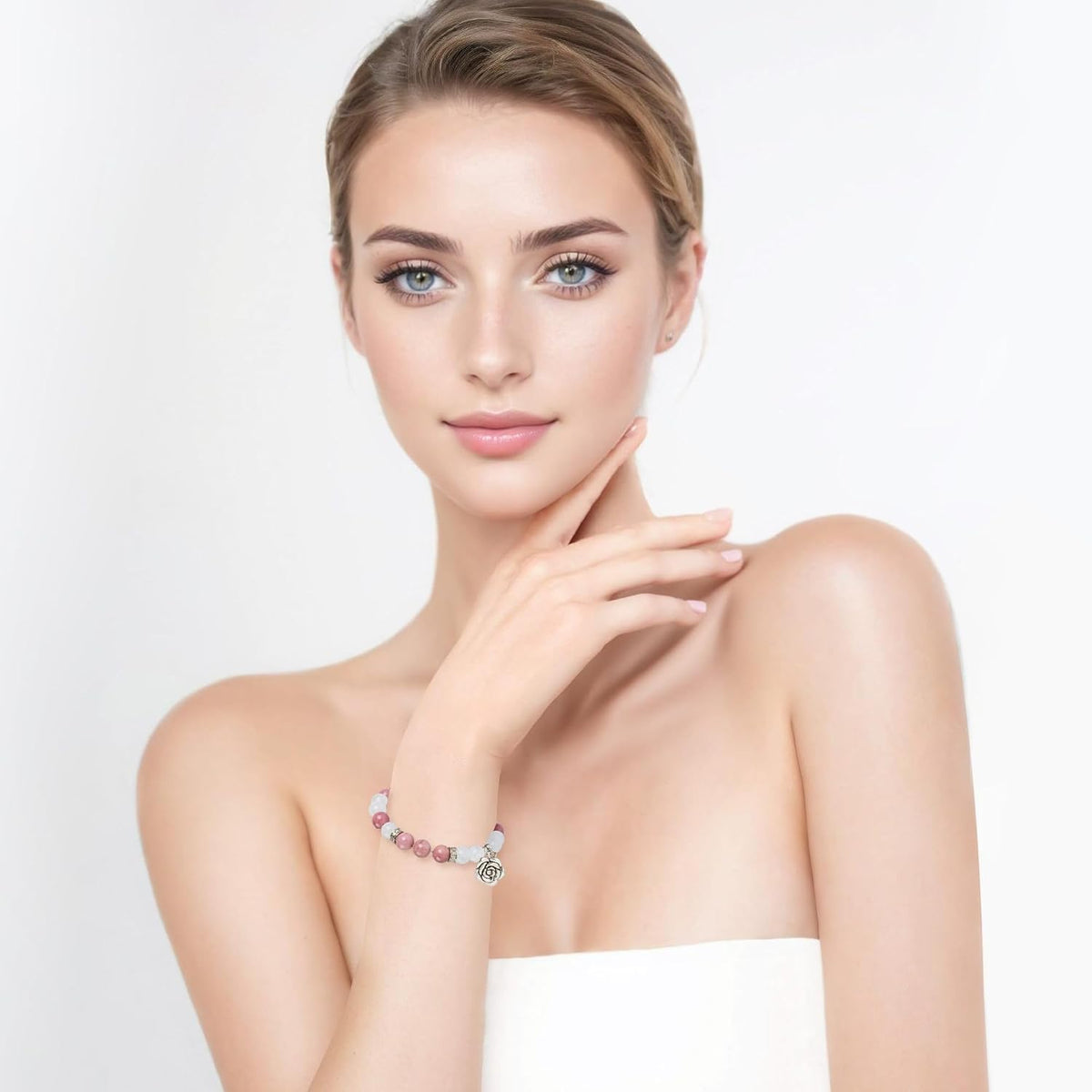 Birthday Bracelets Beaded Bracelet Pink Bracelet Gifts Jewelry