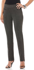 Rafaella Women's Petite Slim Comfort Fit Ponte Dress Pants (Sizes 4-14)