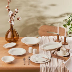 KARACA Elizabeth Turkish Tea Cup Set for 1 Person - 2 Piece Tea Cup and Saucer Set - Ceramic Tea Mug Set - Small Teacup Gift for Women - Ideal for Serving Hot Drinks (180ml)