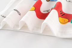 Toddler Kids Baby Boys Girls Cars Short Sleeve Crewneck T Shirts Tops Tee Clothes for Comfortable Summer Tops