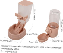 Milisten 1set Automatic Cat Feeder Running Water Bowl Pet Water Dispenser for Dogs Easy Install Clean