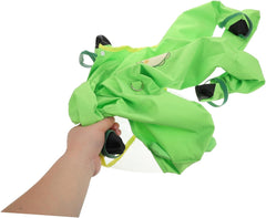 Milisten Dog Raincoat Full Body Poncho for Small Medium Dogs and Windproof Comfortable and Breathable Pet Rain Clothes Hood and Tail