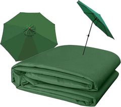 Round Replacement Parasol Canopy, 200/270/300cm,6/8 Arms Garden Umbrella Fabric Canopy Cover Replacement Umbrella Cloth For Patio Market Table