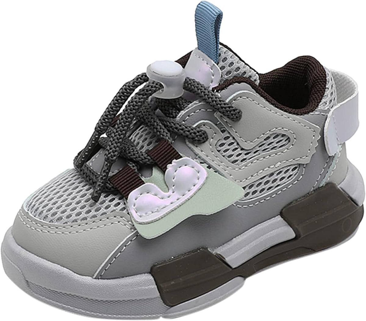 POLG Boys Girls Shoes Tennis Running Sneakers Hiking Shoes Kids Outdoor Fashion Sneakers Slip Resistant (Big/Little/Kids) (Pink, 3-3.5Years)