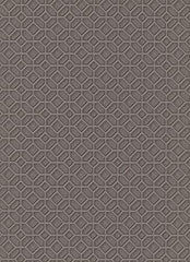 CONCORD WALLCOVERINGS ™ One-Seven-Five, Lavish Futuristic Harmonious White Wallpaper Sample