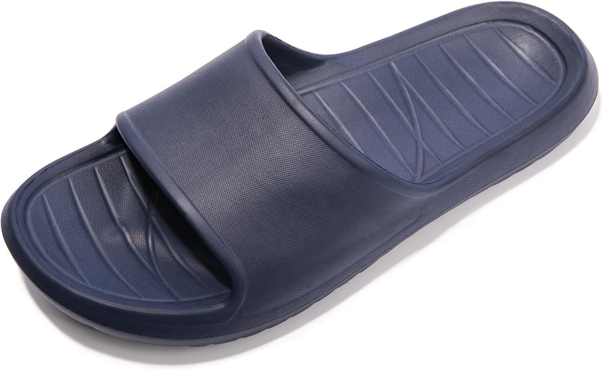 Colgo Mens Shower Shoes Slippers Quick Drying Bathroom Slippers Soft Sole Dorm Room House Gym Pool Sandals