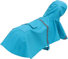 YARNOW Dog Reflective Raincoat Hood for Large Dogs Lightweight and Comfortable Outdoor Coat for Labrador and Medium Breeds Lake XL