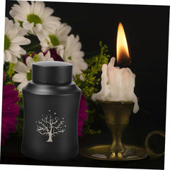 KESYOO Stainless Steel PET Urn for Ashes Sealed Dog Cat Memorial Cinerary Casket Small PET Cremation Container for Dog and Cat Remains