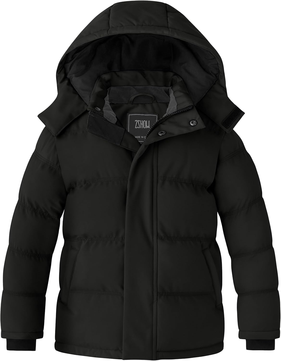 ZSHOW Girl's Winter Coats Waterproof Hooded Puffer Jacket Outerwear Winter Jacket