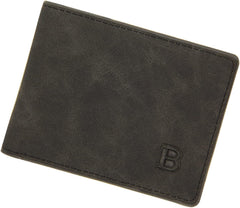 cdar Wallet, Slim Wallet For Men,Thin Minimalist Bifold Design, Metal Wallet With Money Clip For Men,Credit and Debit Cards, Driver's License Black