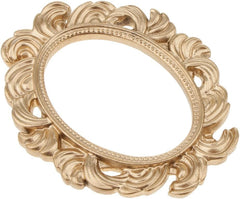 non-brand Photo Frame Wedding Photo Frame in Resin Vintage Baroque Style Decoration Home Room Wall Decor Prop, Rectangle