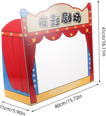 Kindergarten Shadow Puppets Theater Stage Props for Storytelling and Cultural Education Engaging Play Accessories for Boy Girl Creative Exploration