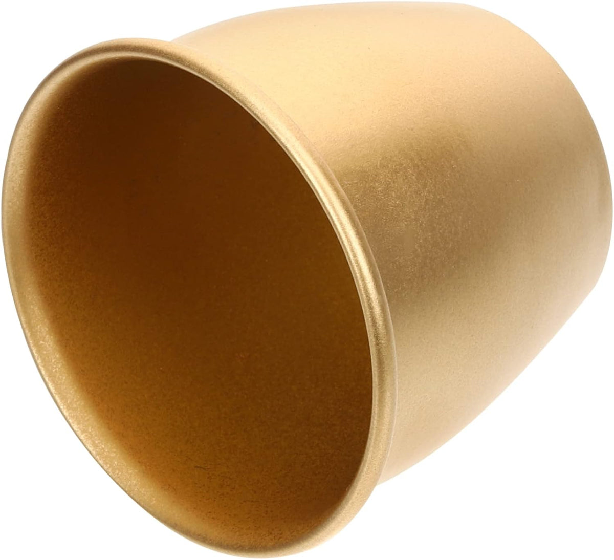 Small Gold Plant Pot Modern Gold Planter for Plants Chic Flower Pot Simple Design