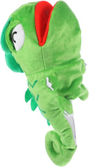 Lizard Hand Puppet Plush with Movable Mouth for Interactive Play Educational Fun and Parent Bonding for Home Kindergarten and Nursery Use