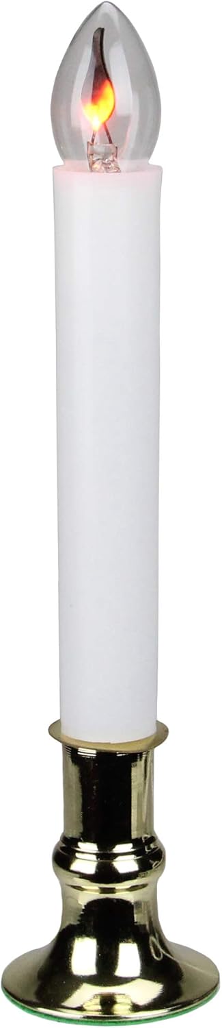 Northlight Single Flicker Flame Christmas Candle Lamp - 8.75" - Set of 4