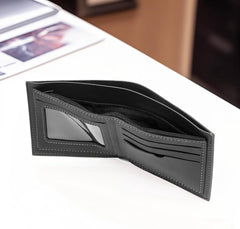 Wallet For Men With Coin Purse,Bifold Mens Wallets With Credit Card Holder Pu Leather Men'S Wallet With Money Clip Black