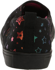 Josmo Girl's Unicorn and Stars Prints Low Top Casual Canvas Sneaker Tennis