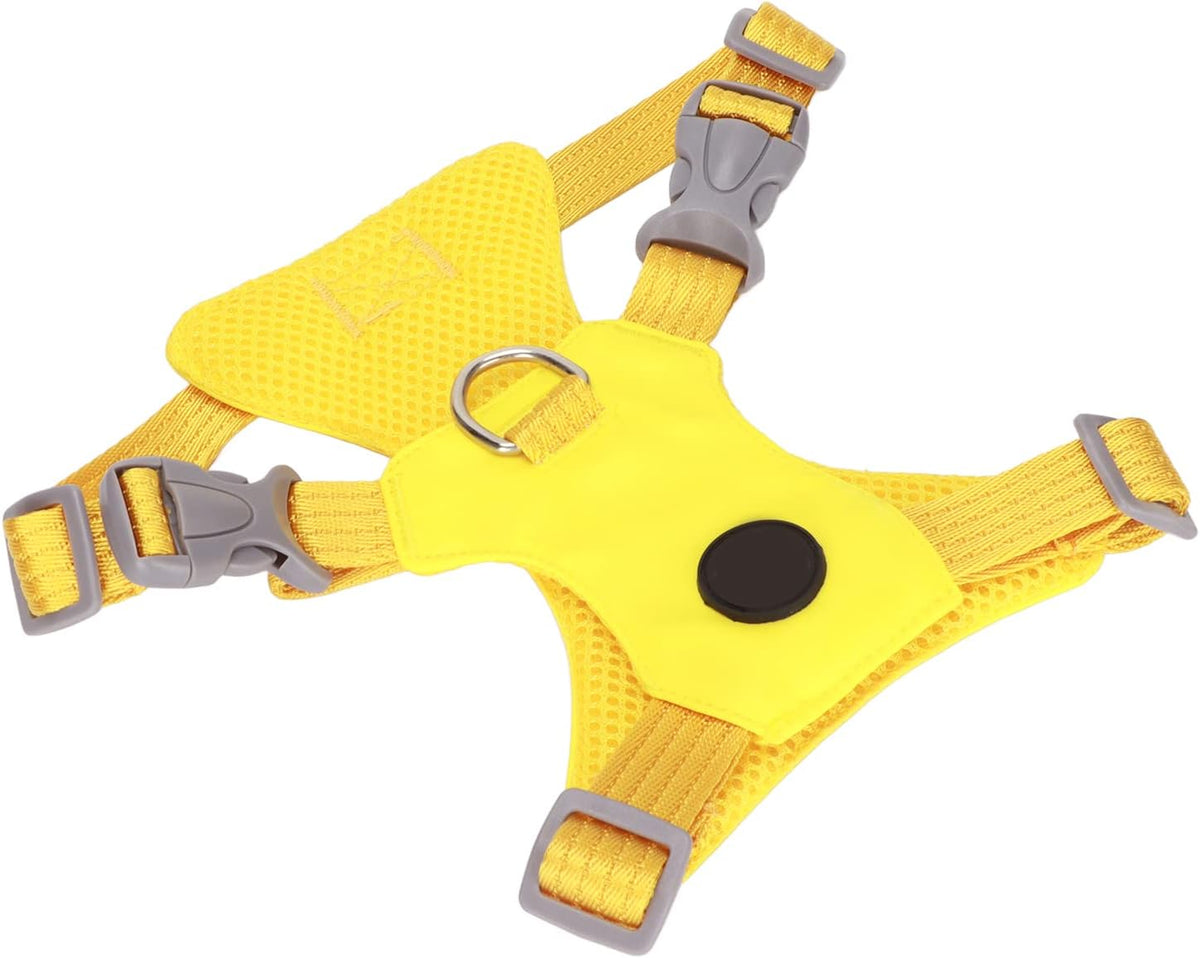 Yosoo Dog Harness for Large Dogs, Vest Harness Breathable Soft Safety Vest Adjustable Puppy Puppy for Small Medium Large Cats (S)