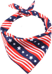 YARNOW 1pc Pet Bandana Triangle Pentagram Stripes Pattern Dog Bib for Comfortable Wear Easy Parties and Everyday Use