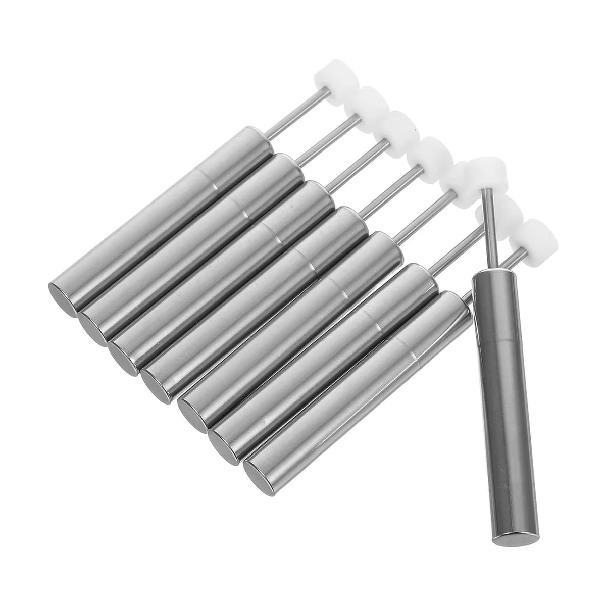 8pcs Trash Can Dampers Soft Close Garbage Slow Piston Silent Lid Closers for Home Office Wastebasket Dustbins for Home