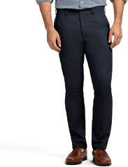 IZOD Men's American Chino Flat-Front Straight-fit Pants