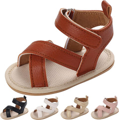 Spring And Summer Children Baby Toddler Shoes Boys And Girls Sandals Solid Color Open Toe Breathable Sandals Toddler Boy