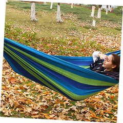 BESPORTBLE Camping Hammock Swing 280x80cm Canvas Garden Hammock Lightweight Portable Outdoor for Travel Relaxation
