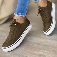 Ladmiple Sneakers For Women Slip On Wide Width Lace Up Fashion Dressy Casual Summer Canvas Walking Shoes Flats Loafers