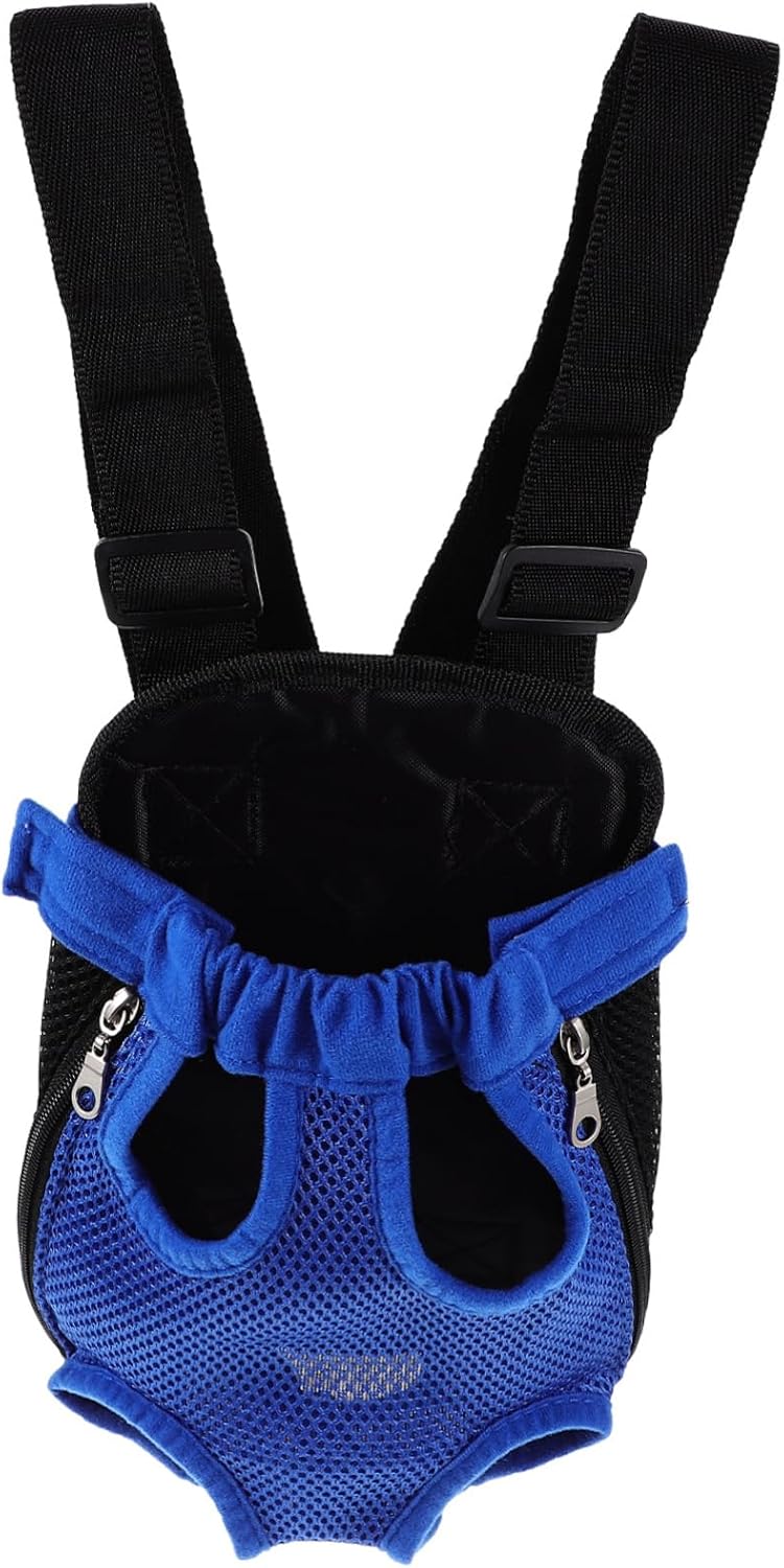 Pet Front Carrier Backpack for Small Dogs and Cats Breathable Design for Hiking and Travel Lightweight Camping Bag Straps Random s