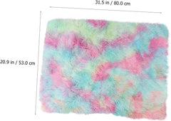 Dog Pads Small Dog Bed Plush Blanket Puppy Plush Blanket Pet Bed Mat Pet Sleep Mat Cat Cushion