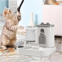 Automatic Pet Feeder and Water Dispenser for Small Medium Dogs Cats Kitten Rabbits