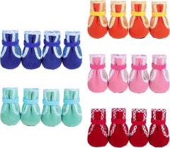 Pet Comfortable Shoes Set Permeable Dog Boot Comfortable Dog Booties Ensuring and Comfort