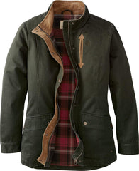 Legendary Whitetails Women's Shirt Jacket Long Sleeve Flannel Lined