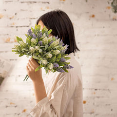 Artificial Plant Eco-Friendly Vivid Faux Silk Flower Outdoor UV Resistant Fake Flower Greenery for Home False Flower