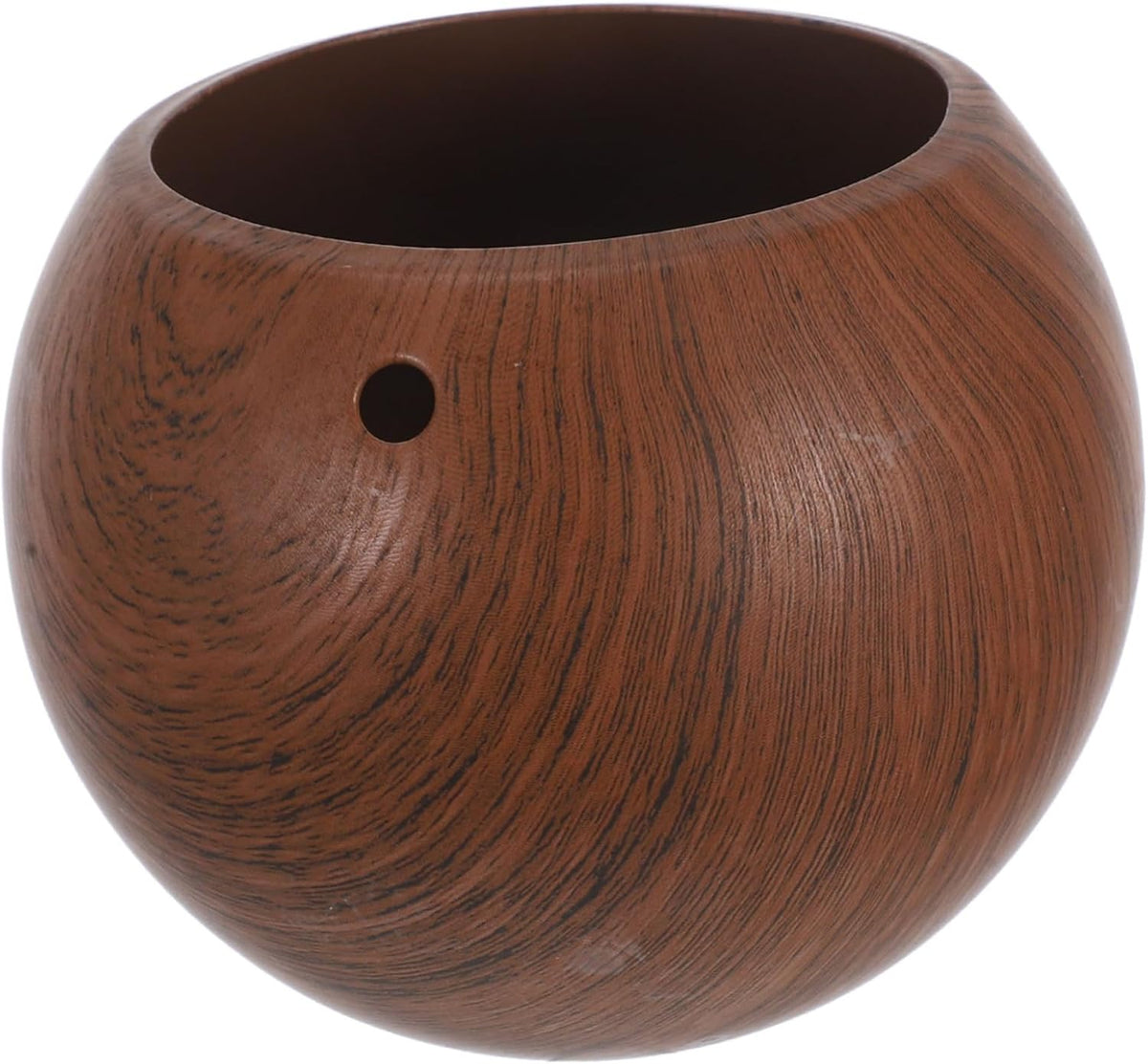 Iron Metal Table Lamp Base Shade Retro Nordic Style Globe Stand for Living Room Decor Height Walnut Finish Decorative Lighting