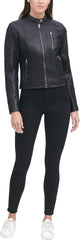 Levi's Women's Faux Leather Motocross Racer Jacket (Standard and Plus)