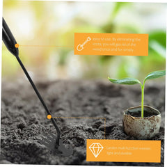 Mipcase Gardening Tool Hand Weeder Stainless Steel Ergonomic Puller for Efficient Garden Weeding and Removal Lightweight Multi-Function Tool for Easy Use