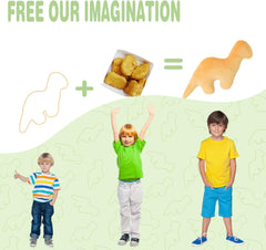 Marble Empire Dino Nugget Plush,24inch Dino Chicken Nugget Pillow,Dinosaur Nugget Stuffed Animal Plush Toy Halloween Christmas Birthday Gifts for Kids Adults (Brachiosaurus)