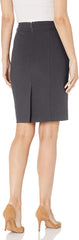 Calvin Klein Women's Classic Fit Straight Lux Suit Skirt (Regular and Plus Size)