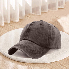 Classic Low Profile Baseball Cap, Adjustable Cotton Golf Hat, Unconstructed Plain Design for Men and Women(Coffee)